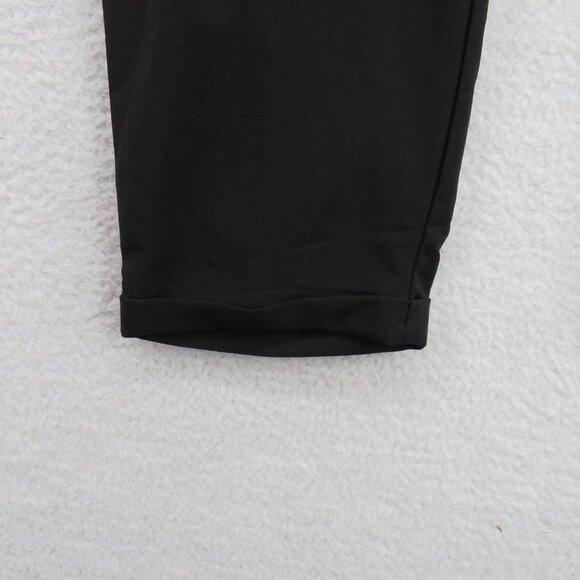 Torrid Pants Womens 1X 14-16 Black Tie Front Cigarette Pull On Office Work - Picture 3 of 11